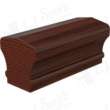 L.J. Smith Non-plowed Handrail · LJ-6601SC-10-MH — stair parts selection with LeviArs Design & Remodeling