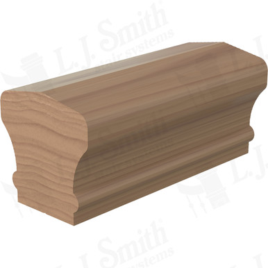 L.J. Smith Non-plowed Handrail · LJ-6601SC-10-P — stair parts selection with LeviArs Design & Remodeling