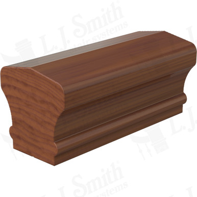 L.J. Smith Non-plowed Handrail · LJ-6601SC-12-C — stair parts selection with LeviArs Design & Remodeling