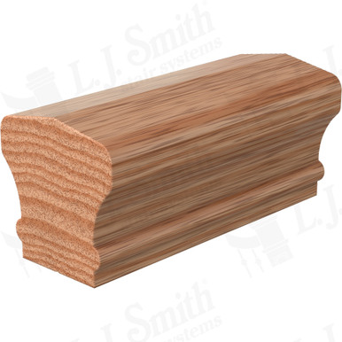 L.J. Smith Non-plowed Handrail · LJ-6601SC-12-O — stair parts selection with LeviArs Design & Remodeling