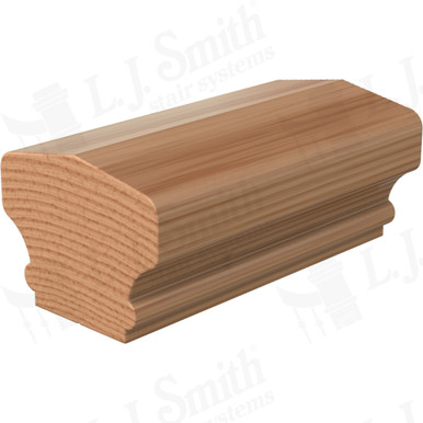 L.J. Smith Non-plowed Handrail · LJ-6701-10-AL — stair parts selection with LeviArs Design & Remodeling