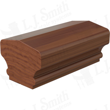 L.J. Smith Non-plowed Handrail · LJ-6701-10-HC — stair parts selection with LeviArs Design & Remodeling
