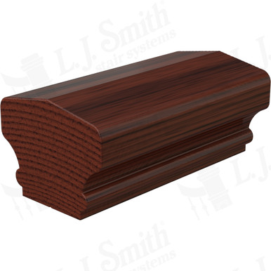 L.J. Smith Non-plowed Handrail · LJ-6701-20-MH — stair parts selection with LeviArs Design & Remodeling