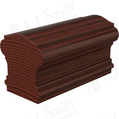 L.J. Smith Non-plowed Handrail · LJ-6900-08-MH — stair parts selection with LeviArs Design & Remodeling