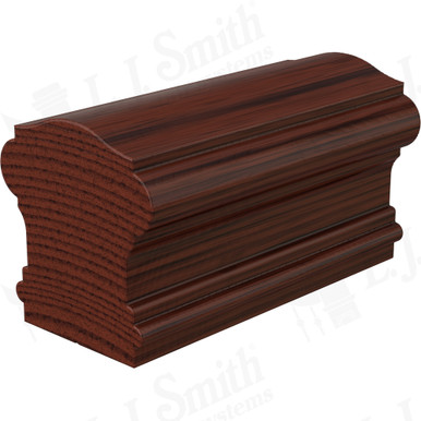 L.J. Smith Non-plowed Handrail · LJ-6900-10-MH — stair parts selection with LeviArs Design & Remodeling