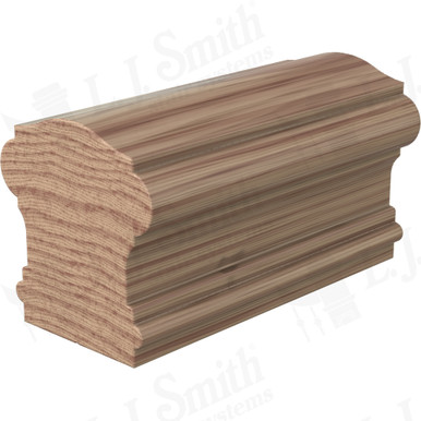 L.J. Smith Non-plowed Handrail · LJ-6900-12-HK — stair parts selection with LeviArs Design & Remodeling