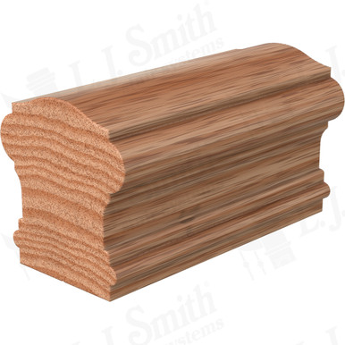 L.J. Smith Non-plowed Handrail · LJ-6900-14-O — stair parts selection with LeviArs Design & Remodeling