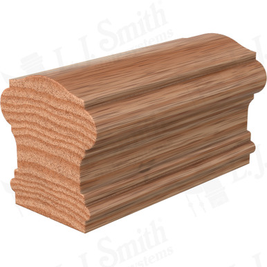 L.J. Smith Non-plowed Handrail · LJ-6900-20-O — stair parts selection with LeviArs Design & Remodeling