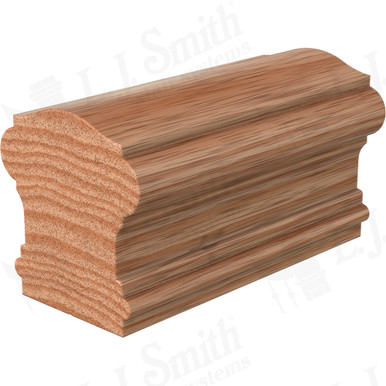 L.J. Smith Non-plowed Handrail · LJ-6900FJ1-O — stair parts selection with LeviArs Design & Remodeling