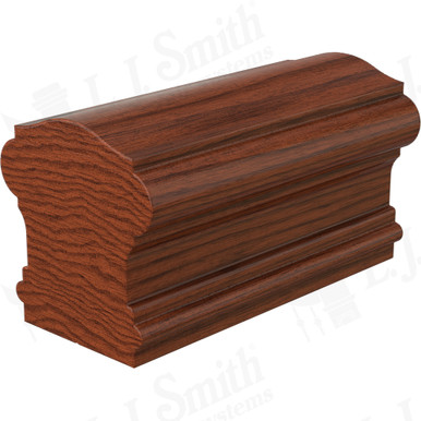 L.J. Smith Non-plowed Handrail · LJ-6900FJ114-BRZC — stair parts selection with LeviArs Design & Remodeling