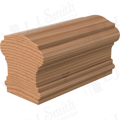 L.J. Smith Non-plowed Handrail · LJ-6900SC-08-AL — stair parts selection with LeviArs Design & Remodeling