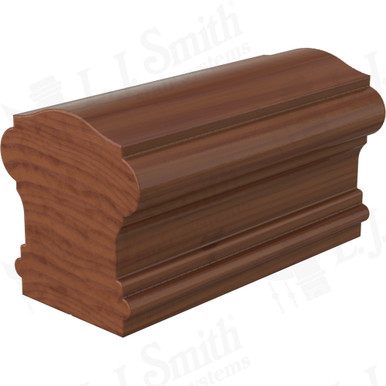 L.J. Smith Non-plowed Handrail · LJ-6900SC-08-C — stair parts selection with LeviArs Design & Remodeling