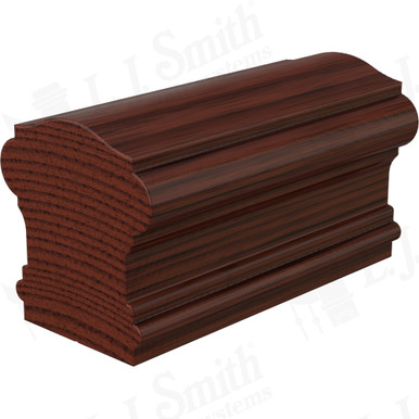 L.J. Smith Non-plowed Handrail · LJ-6900SC-10-MH — stair parts selection with LeviArs Design & Remodeling