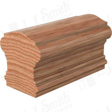 L.J. Smith Non-plowed Handrail · LJ-6900SC-10-O — stair parts selection with LeviArs Design & Remodeling