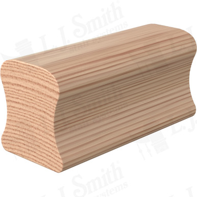L.J. Smith Non-plowed Handrail · LJ-6A10-10-H — stair parts selection with LeviArs Design & Remodeling
