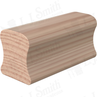 L.J. Smith Non-plowed Handrail · LJ-6A10-12-B — stair parts selection with LeviArs Design & Remodeling