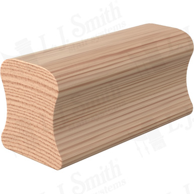 L.J. Smith Non-plowed Handrail · LJ-6A10-12-H — stair parts selection with LeviArs Design & Remodeling