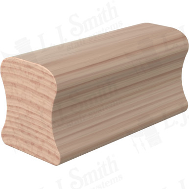 L.J. Smith Non-plowed Handrail · LJ-6A10-14-B — stair parts selection with LeviArs Design & Remodeling