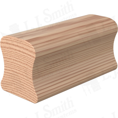 L.J. Smith Non-plowed Handrail · LJ-6A10-16-H — stair parts selection with LeviArs Design & Remodeling