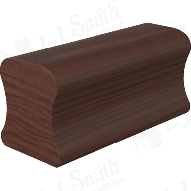 L.J. Smith Non-plowed Handrail · LJ-6A10-16-W — stair parts selection with LeviArs Design & Remodeling