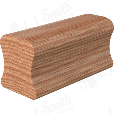 L.J. Smith Non-plowed Handrail · LJ-6A10-18-O — stair parts selection with LeviArs Design & Remodeling