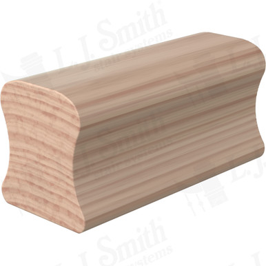 L.J. Smith Non-plowed Handrail · LJ-6A10-20-B — stair parts selection with LeviArs Design & Remodeling