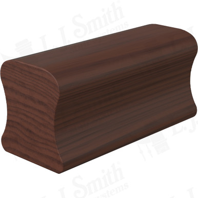 L.J. Smith Non-plowed Handrail · LJ-6A10-20-W — stair parts selection with LeviArs Design & Remodeling