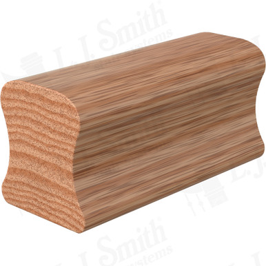 L.J. Smith Non-plowed Handrail · LJ-6A10C-08-O — stair parts selection with LeviArs Design & Remodeling