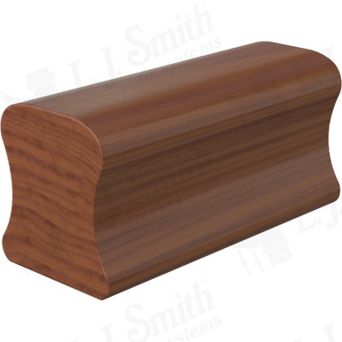 L.J. Smith Non-plowed Handrail · LJ-6A10C-10-HC — stair parts selection with LeviArs Design & Remodeling