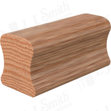 L.J. Smith Non-plowed Handrail · LJ-6A10C-16-O — stair parts selection with LeviArs Design & Remodeling