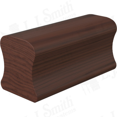 L.J. Smith Non-plowed Handrail · LJ-6A10SC-08-W — stair parts selection with LeviArs Design & Remodeling