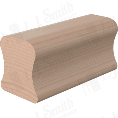 L.J. Smith Non-plowed Handrail · LJ-6A10SC-14-M — stair parts selection with LeviArs Design & Remodeling