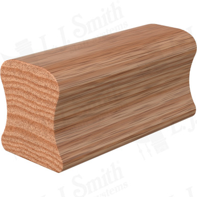 L.J. Smith Non-plowed Handrail · LJ-6A10SC-14-O — stair parts selection with LeviArs Design & Remodeling