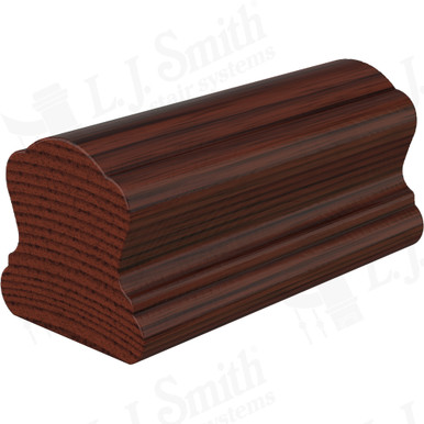 L.J. Smith Non-plowed Handrail · LJ-6B10-10-MH — stair parts selection with LeviArs Design & Remodeling