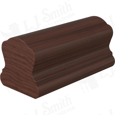L.J. Smith Non-plowed Handrail · LJ-6B10-12-W — stair parts selection with LeviArs Design & Remodeling