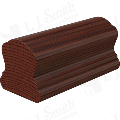 L.J. Smith Non-plowed Handrail · LJ-6B10-16-MH — stair parts selection with LeviArs Design & Remodeling