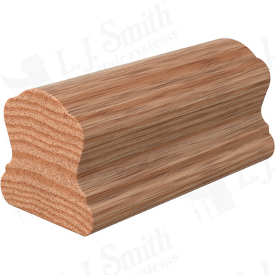 L.J. Smith Non-plowed Handrail · LJ-6B10-18-O — stair parts selection with LeviArs Design & Remodeling