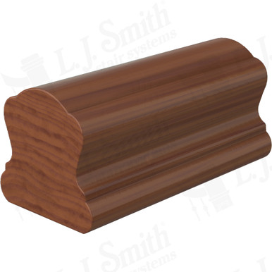 L.J. Smith Non-plowed Handrail · LJ-6B10C-10-C — stair parts selection with LeviArs Design & Remodeling