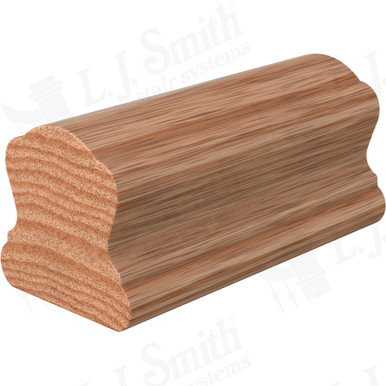 L.J. Smith Non-plowed Handrail · LJ-6B10C-16-O — stair parts selection with LeviArs Design & Remodeling