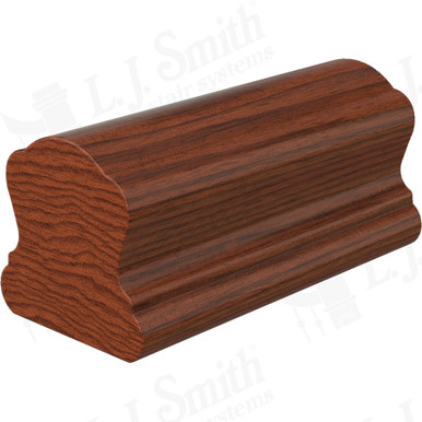 L.J. Smith Non-plowed Handrail · LJ-6B10FJ1-BRZC — stair parts selection with LeviArs Design & Remodeling