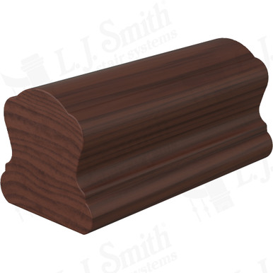 L.J. Smith Non-plowed Handrail · LJ-6B10FJ1-W — stair parts selection with LeviArs Design & Remodeling