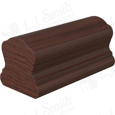 L.J. Smith Non-plowed Handrail · LJ-6B10SC-12-W — stair parts selection with LeviArs Design & Remodeling