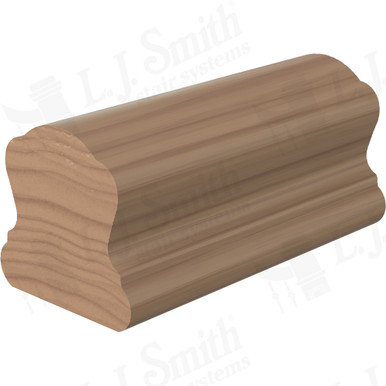 L.J. Smith Non-plowed Handrail · LJ-6B10SC-14-P — stair parts selection with LeviArs Design & Remodeling