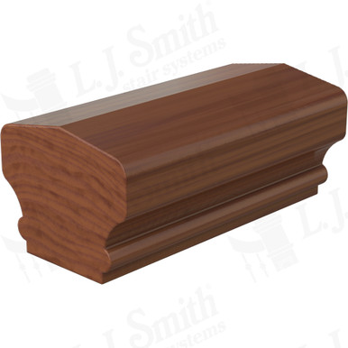 L.J. Smith Non-plowed Handrail · LJ-6C01C-08-C — stair parts selection with LeviArs Design & Remodeling