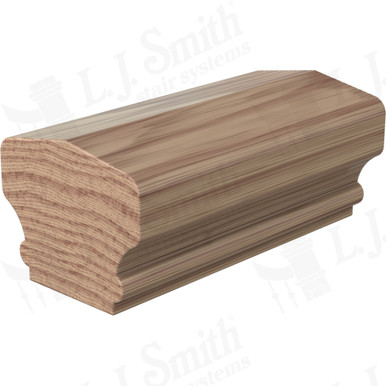 L.J. Smith Non-plowed Handrail · LJ-6C01C-08-HK — stair parts selection with LeviArs Design & Remodeling