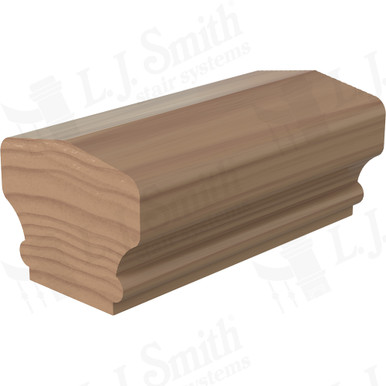 L.J. Smith Non-plowed Handrail · LJ-6C01C-08-P — stair parts selection with LeviArs Design & Remodeling