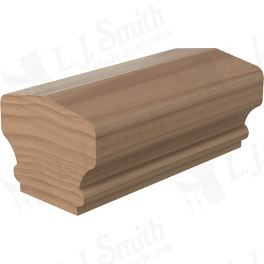 L.J. Smith Non-plowed Handrail · LJ-6C01C-12-P — stair parts selection with LeviArs Design & Remodeling