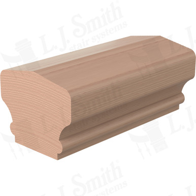L.J. Smith Non-plowed Handrail · LJ-6C01C-16-HM — stair parts selection with LeviArs Design & Remodeling