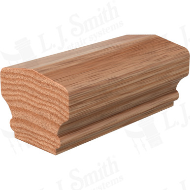 L.J. Smith Non-plowed Handrail · LJ-6C01C-16-O — stair parts selection with LeviArs Design & Remodeling