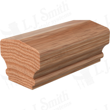 L.J. Smith Non-plowed Handrail · LJ-6C01FJ1-O — stair parts selection with LeviArs Design & Remodeling